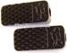 Fu�rasten aus Aluminium, schwarz, f�r Typ 1