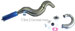 Auspuff Racing R1, blau, f�r pocket quad
