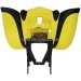 Verkleidung hinten gelb/schwz. Quad Bashan 250 ccm (BS250S-11)