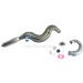 Auspuff Racing R1, Alu, f�r pocket bike