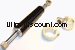 Lenkungsd�mpfer, schwarz, f�r MTA4