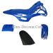 Verkleidung pocket bike crossbike, blau (Typ 1)