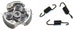 Kupplung 3-Backen + Federn Racing f�r Pocketmotoren