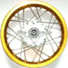 Felge hinten 10', gold, f�r dirt bike (Typ 2)