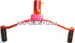 Ganghebel aus Alu f�r Quad (rot)