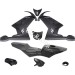 Verkleidung Kohlenfaser schwarz Sonderausgabe f�r pocket bike MT4 (sch