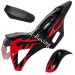 Verkleidung pocket bike cross (Schwarz / Rot, Typ 1)
