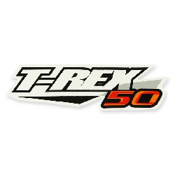 Trex-50ccm Aufkleber fr Skyteam Trex (orange-schwarz)