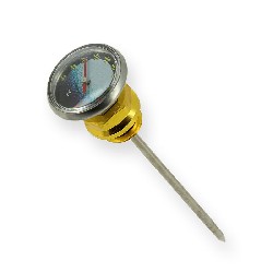 lstandmesser Tuning, gold + Thermometer