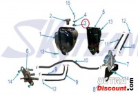 Silentblock f�r Kraftstofftank Skyteam T-REX Bilder 1