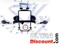 Silent-Block-Scheinwerferhalterung für Skymax Skyteam 50-125cc - Unten Bilder 2 Silent-Block-Scheinwerferhalterung für Skymax Skyteam 50-125cc - Unten Bilder 2