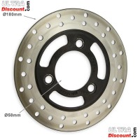 Hintere Bremsscheibe f�r Skyteam E-MINI Scooter (180 mm) Bilder 1