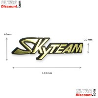 Plastikaufkleber mit SkyTeam-Logo fr E-mini Bilder 1