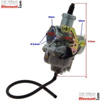 Vergaser 30 mm PZ30 fr Quad Shineray 300 ccm ST-5E Bilder 2