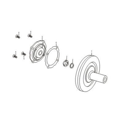 Dichtung fr Magnetlfilter der PBR-Motoren 50-125 ccm