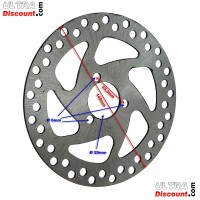 Bremsscheibe 140 mm fr pocket bike Bilder 1