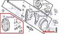 Zylinderkopfdeckel komplett 125ccm fr Bubbly Skyteam Bilder 1
