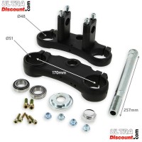 Gabel komplett dirt bike, Qualittsprodukt (fr 12mm Radachsen, 845mm) Bilder 2