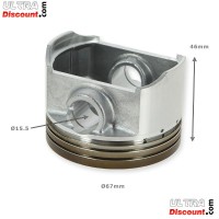Kolben-kit Mikrobogen Oxydation fr dirt bike 250cc ( typ 1) Bilder 1