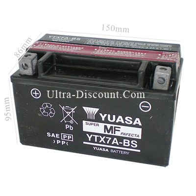 Batterie YUASA fr Baotian Motorroller BT49QT-11 Bilder 1