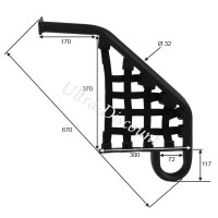 Nerf Bars rechts fr Quad Shineray 250 ccm ST-9E Bilder 1