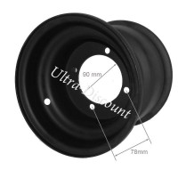 Felge hinten fr Quad JYG 200 ccm (18-9.5-8) 170mm Bilder 1