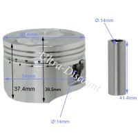 Zylinder-Set fr ATV 1P54FMI 110cc - 125cc Bilder 1