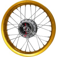 Felge hinten 14'' für dirt bike ( Gold,Typ 5 ) Bilder 2 Felge hinten 14'' für dirt bike ( Gold,Typ 5 ) Bilder 2