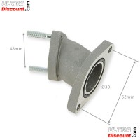 Ansaugstutzen fr Motor Zongshen 30 mm dirt bike Bilder 1
