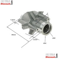 Felge hinten fr Pocket bike cross (10'', Typ 2) Bilder 2