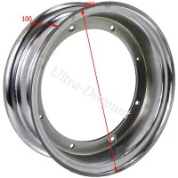 Felge vorn chrom Tuning fr Dax 50 ccm bis 125 ccm (3.00x10) Bilder 1