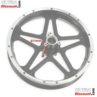 Felge hinten shwarz fr Pocket bike cross (10'', Typ 1) Bilder 2