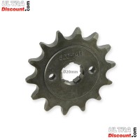 Ritzel 14 Zhne (520 : :20mm) fr Shineray 250 STXE Bilder 1