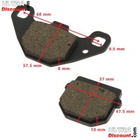 Bremsbelag dirt bike Typ 1 Bilder 1