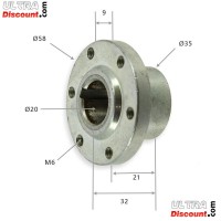 Bremsscheibenhalter fr SpeedKart GoKart Bilder 1