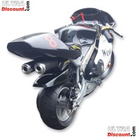Pocket Bike 49ccm Hohe Qualit�t Schwarz und wei� Bilder 1
