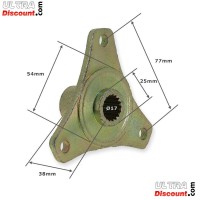 Radnabe hinten fr Quad 110cc - 125cc Bilder 1