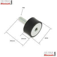 Silentblock M8 30x15 fur SPY RACING SPY250F1 Bilder 1