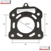 Zylinderkopfdichtung fr Motor CG200-A mit Wasserkhlung Bilder 1