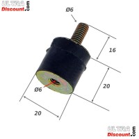 Silentblock 20x20 Pocket Cross Bilder 1