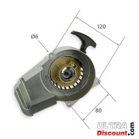 Seilzugstarter mini moto + Aluritzel fr pocket bike Bilder 1