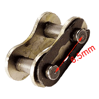 Kette verstrkt 74 Gl. kl. Teilung fr pocket bike Bilder 1