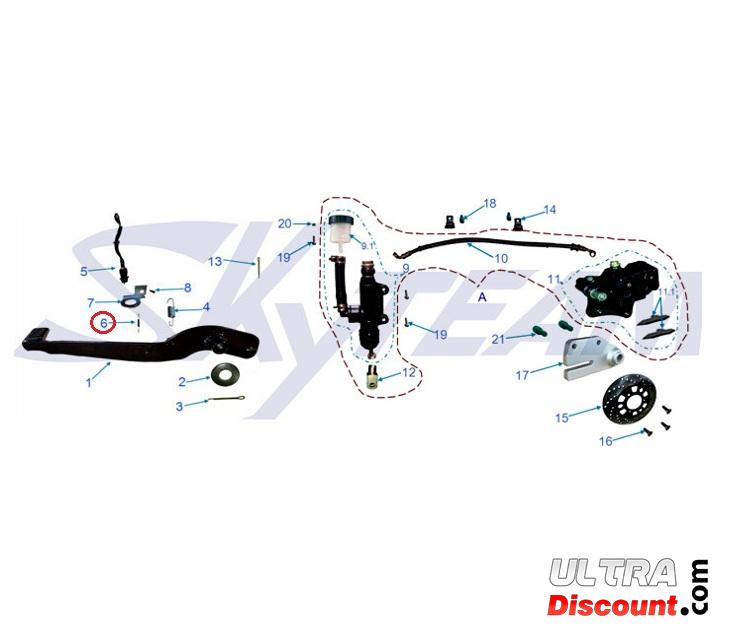 Bremssensorfeder Skyteam V-Raptor Bilder 1