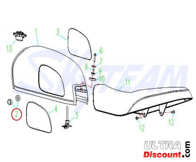 Silentblock vorn für Tank Skyteam Cobra Bilder 2 Silentblock vorn für Tank Skyteam Cobra Bilder 2