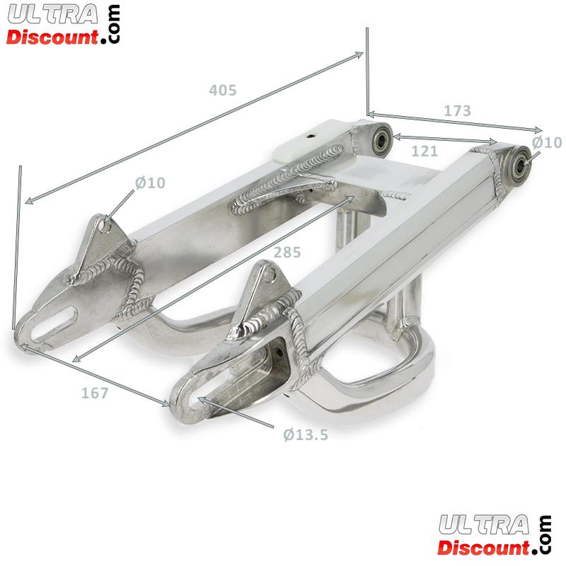 Schwingarm Aluminium Tuning für Monkey-Gorilla (verstärkt, +10cm) Bilder 1 Schwingarm Aluminium Tuning für Monkey-Gorilla (verstärkt, +10cm) Bilder 1