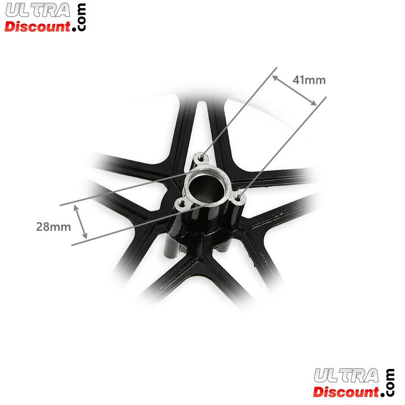 Felge hinten shwarz fr Pocket bike cross (10'', Typ 1) Bilder 1