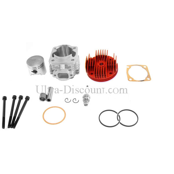 Kit 49 ccm 4 Schleusen Achse 12 mm (Typ A rot) für pocket bike, Ersatzteile Pocket bike Kit 49 ccm 4 Schleusen Achse 12 mm (Typ A rot) für pocket bike, Ersatzteile Pocket bike