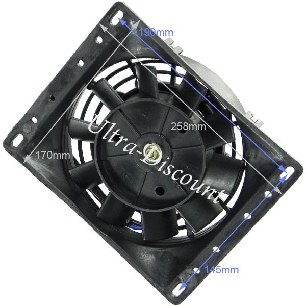 Khler + Adapter + Ventilator Shineray 250ccm STIXE Bilder 5
