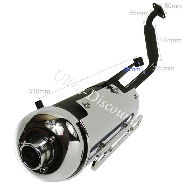 Aufpuff f�r Skooter Jonway GT 125 Bilder 1