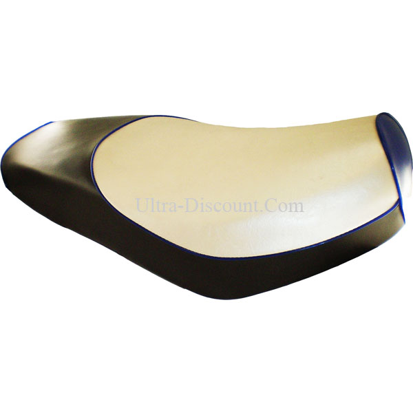 Sitzbank schwartz/blau für Skooter aus China, Chinesische Motorroller Teile Sitzbank schwartz/blau für Skooter aus China, Chinesische Motorroller Teile